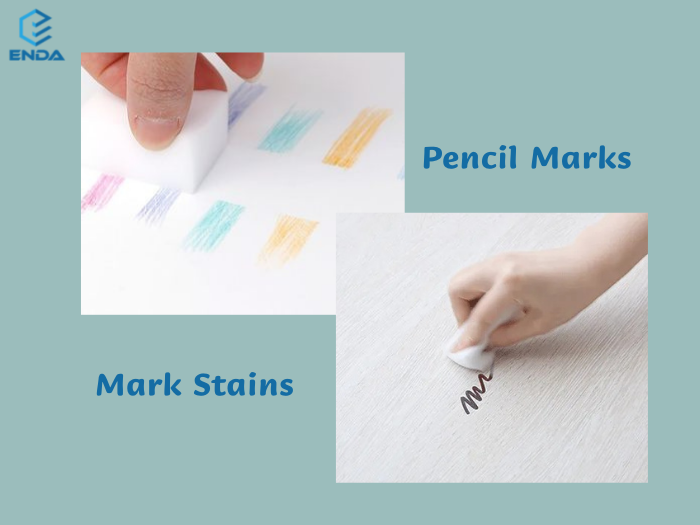墙上有铅笔蜡笔痕迹