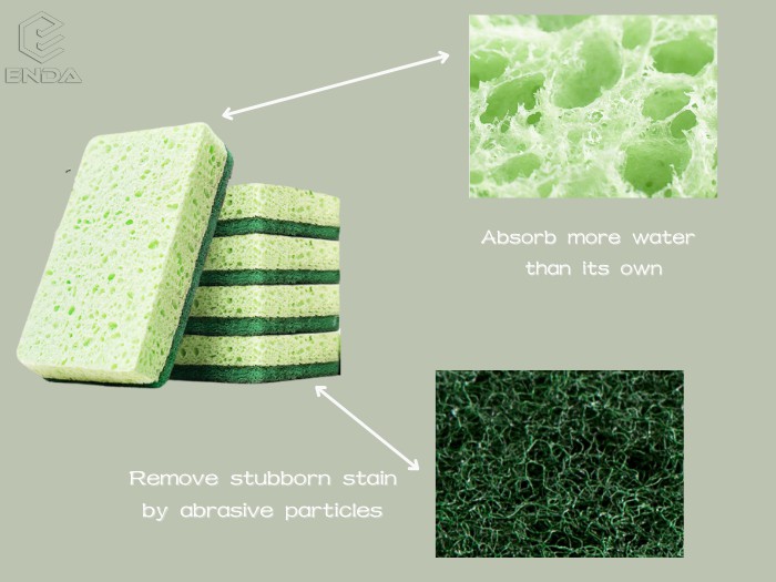 木浆棉海绵擦洗剂