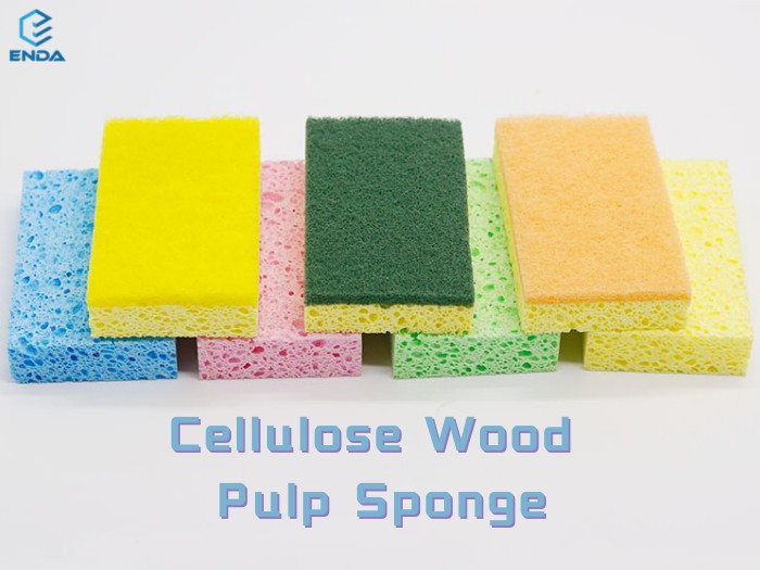 纤维素木浆海绵