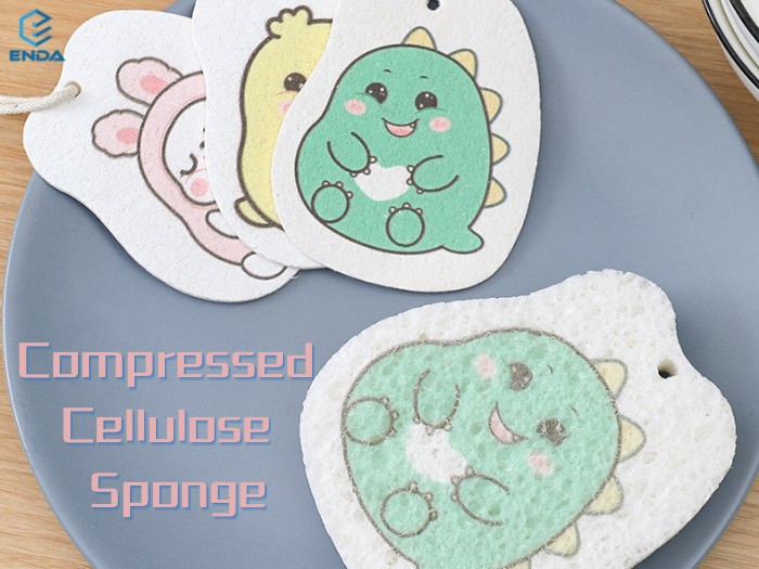 压缩木浆棉海绵