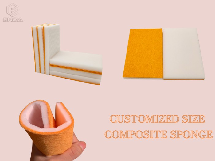 复合无纺三聚氰胺海绵