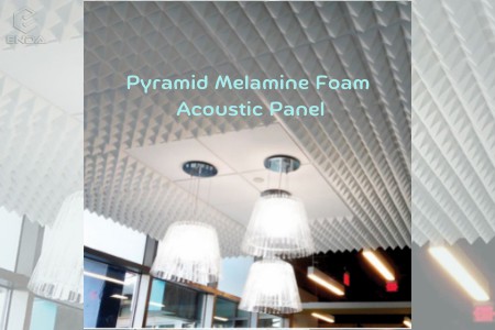 金字塔三聚氰胺吸音板
