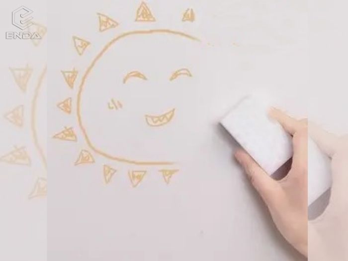 用于墙壁清洁的魔术橡皮擦海绵