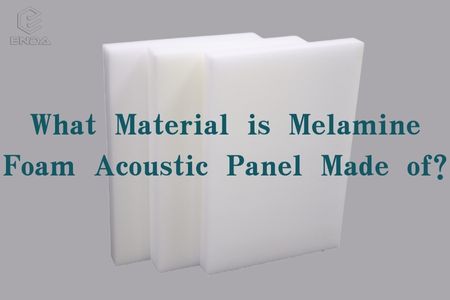 三聚氰胺泡沫吸音板由什么材料制成？