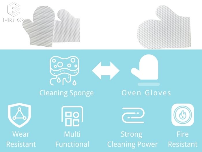 三聚氰胺海绵手套