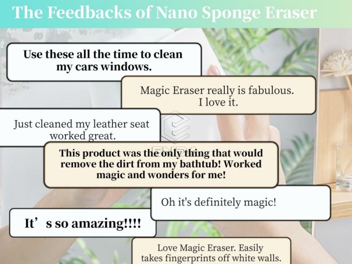 纳米海绵橡皮擦反馈