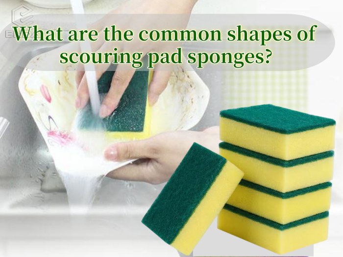百洁布海绵常见形状有哪些？