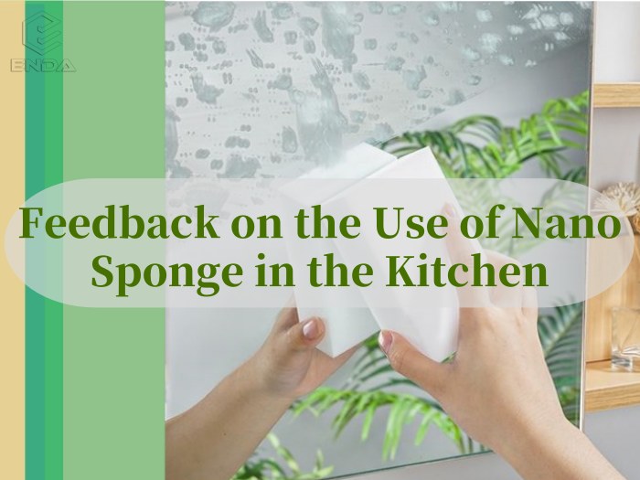 纳米海绵在厨房的使用反馈