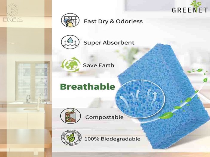 环保木浆棉海绵