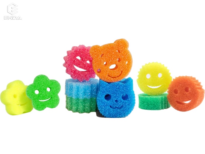 温敏清洁海绵形状